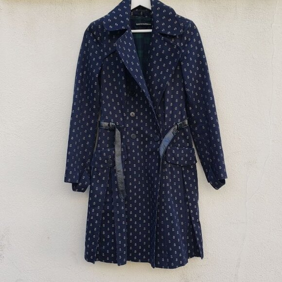 5/$100 SALE - Drykorn for Beautiful People Belted Peacoat - Picture 7 of 9